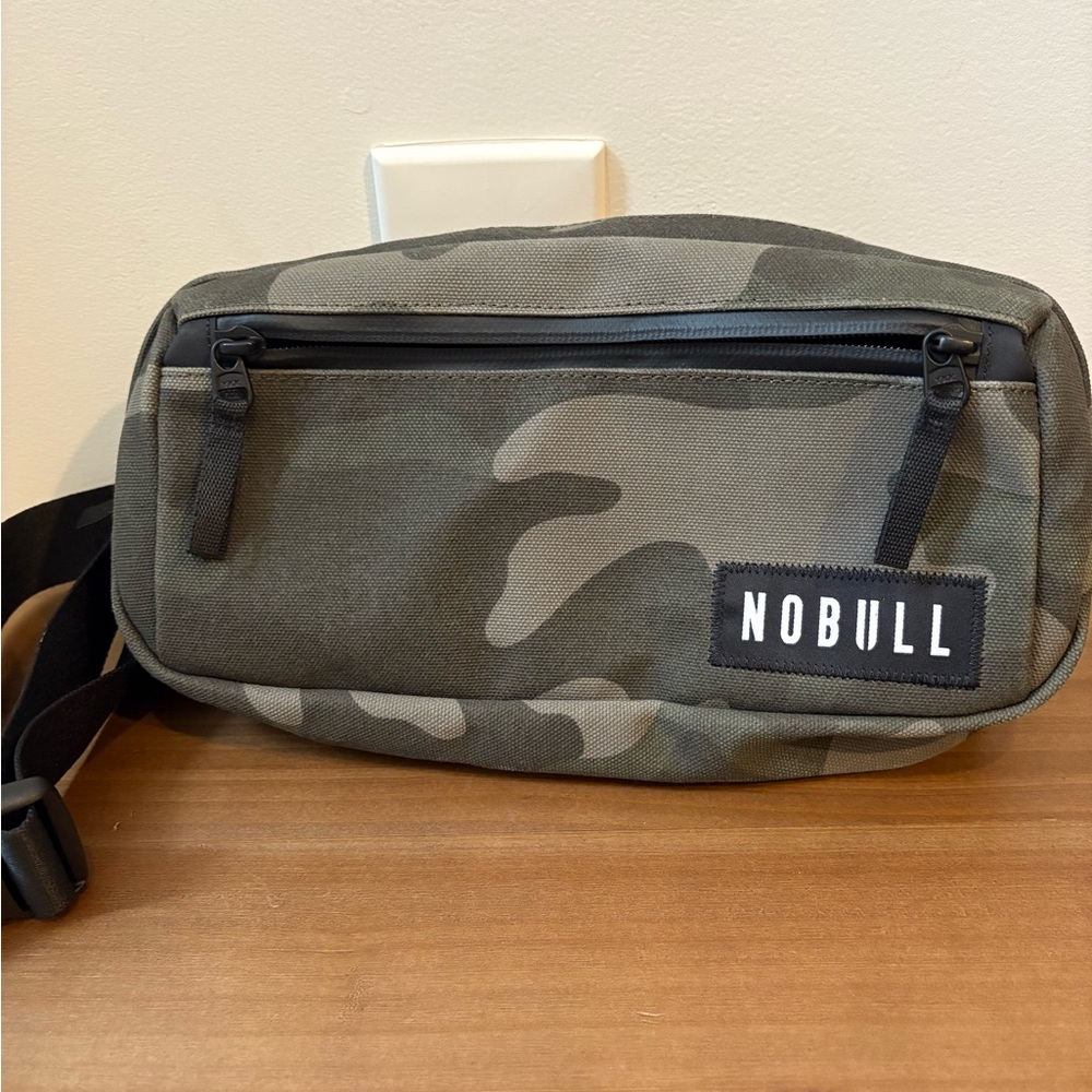 NOBULL Green Camouflage Belt Bag